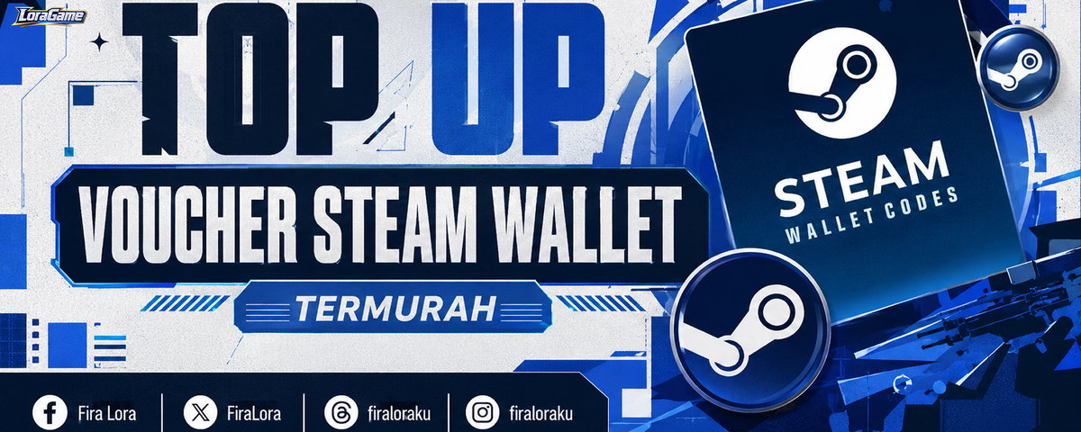 Voucher Steam Wallet Banner
