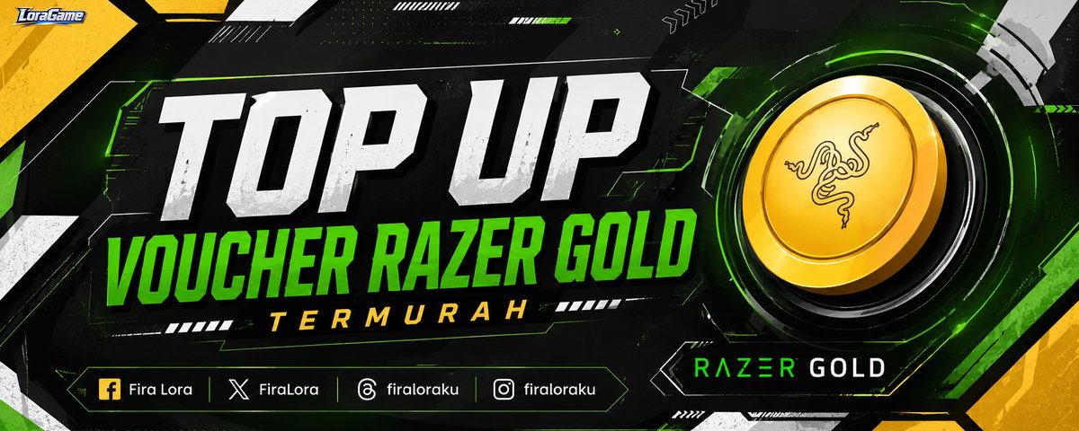 Voucher Razer Gold Banner