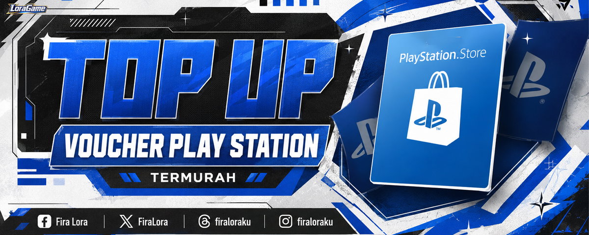 Voucher Play Station Banner