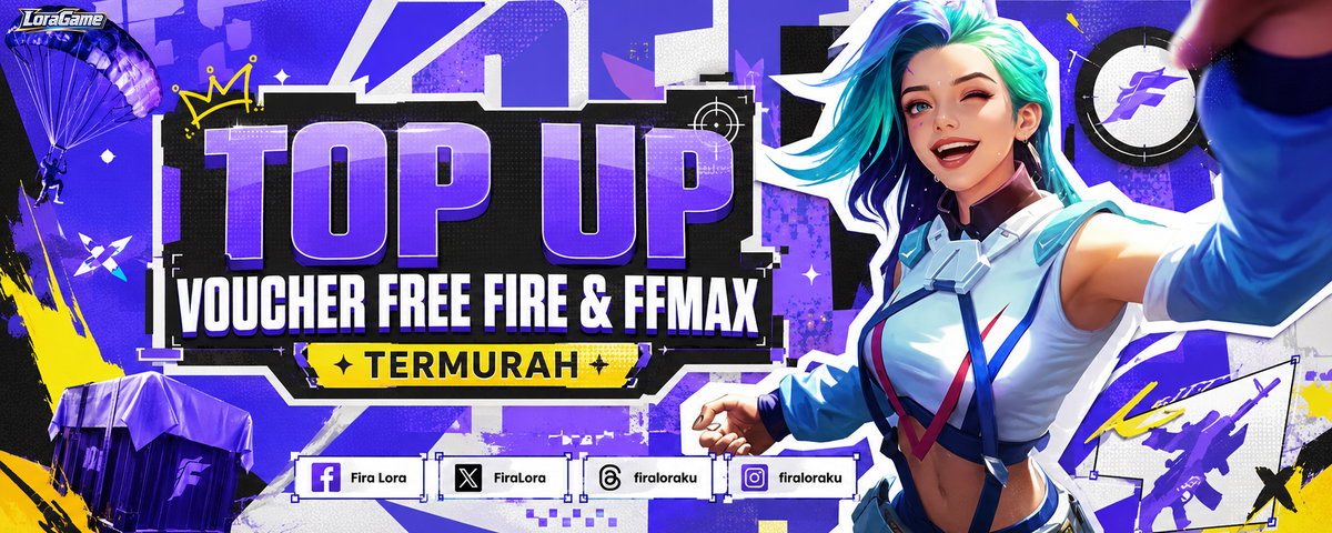 Voucher Free Fire & FFMAX Banner
