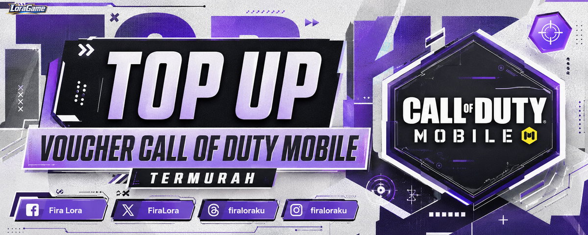 Voucher Call of Duty Mobile Banner
