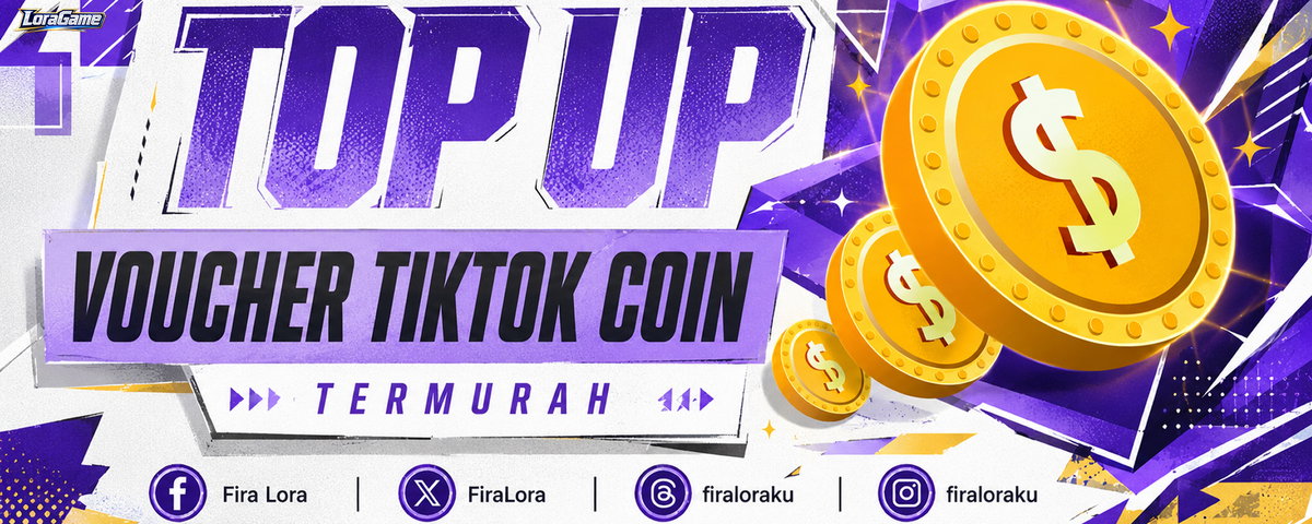 Voucher Tiktok Coin Banner