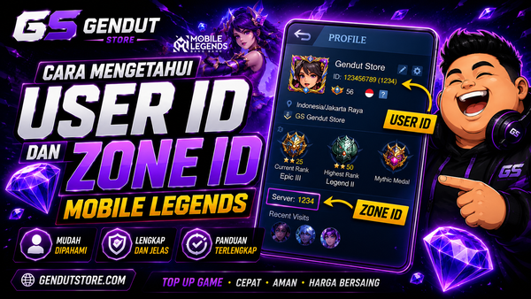 Cara Mengetahui User ID dan Zone ID Mobile Legends