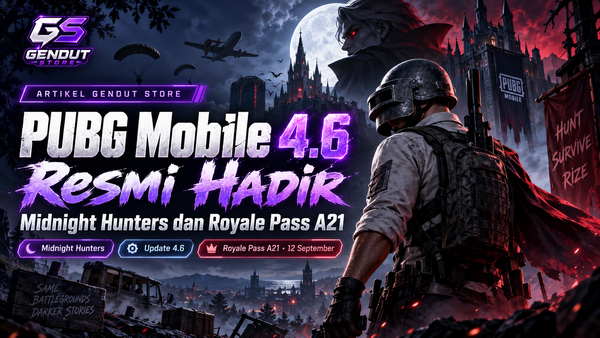 PUBG Mobile 4.6 Resmi Hadir: Midnight Hunters dan Royale Pass A21