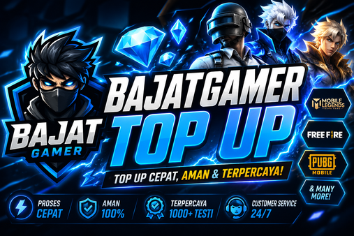 Top Up Game Murah, Cepat, dan Aman di BajatGamer