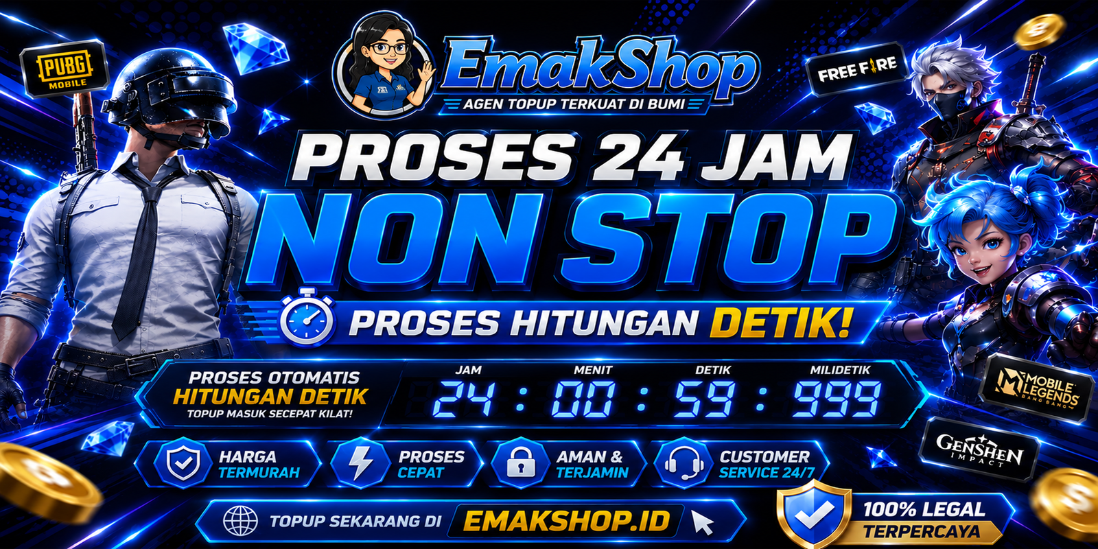 emakshop proses tercepat di bumi