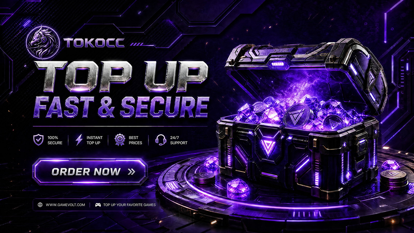 TOPUP DIAMOND FAST AND SECURE