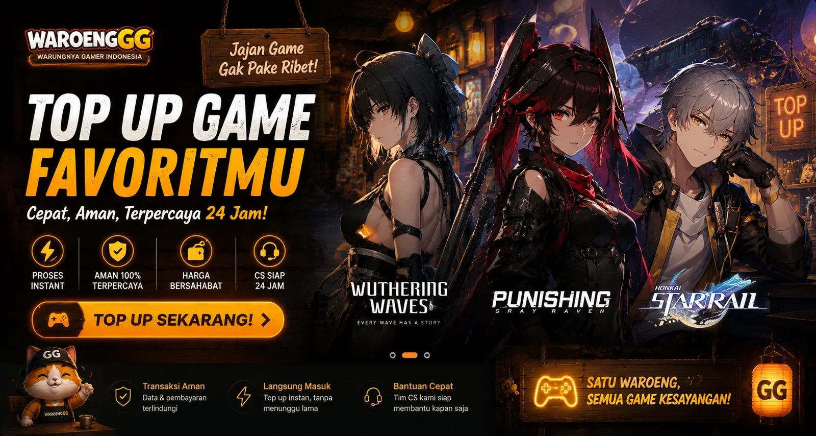 Top up game favoritmu!