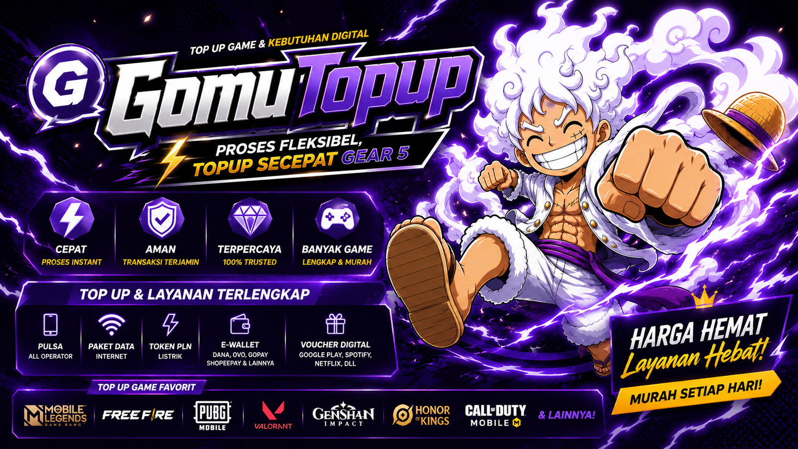 GomuTopup Termurah