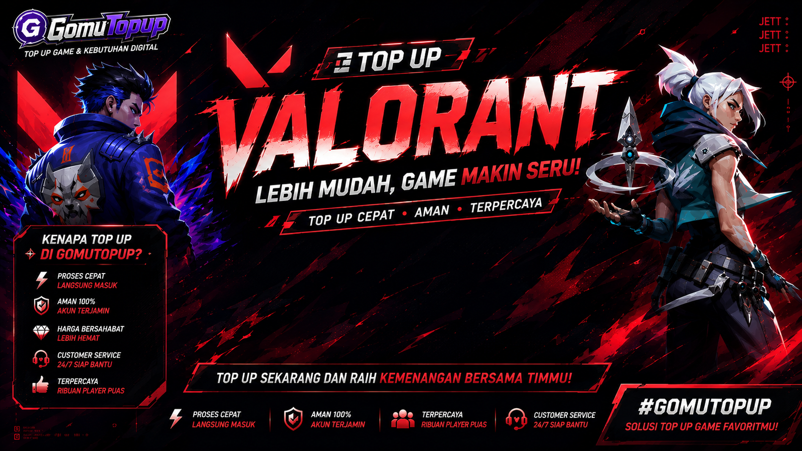 Topup valorang termurah