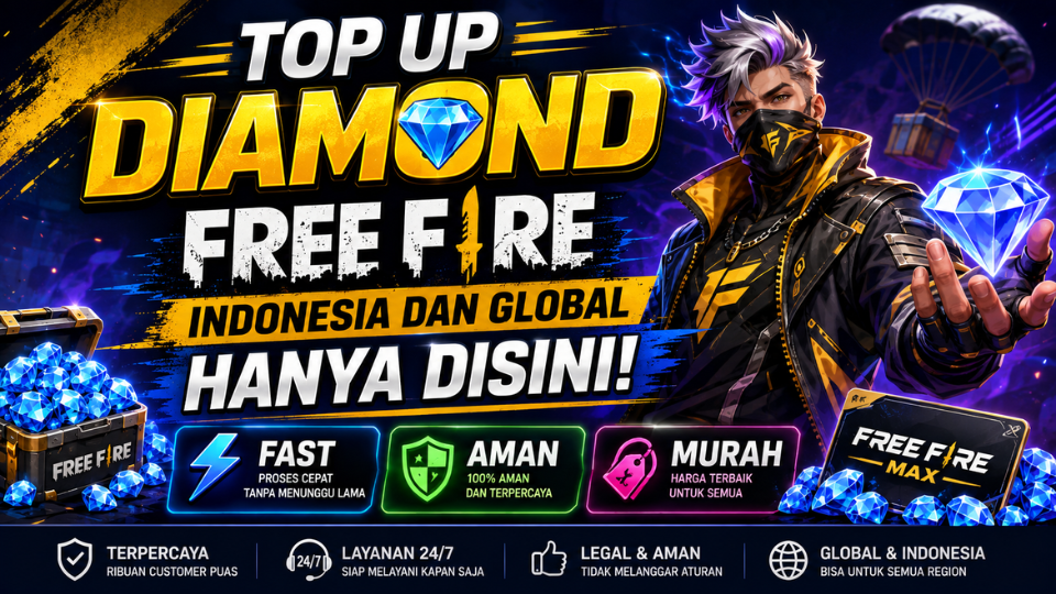 TOP UP DIAMOND FREE FIRE