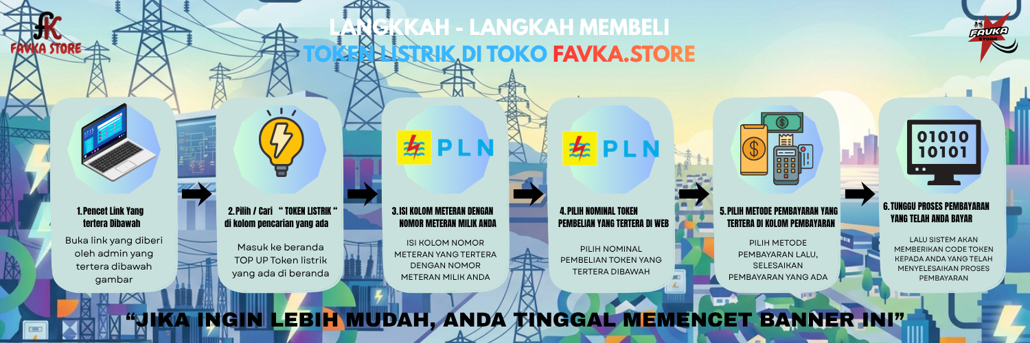 PANDUAN PENGISIAN TOKEN LISTRIK