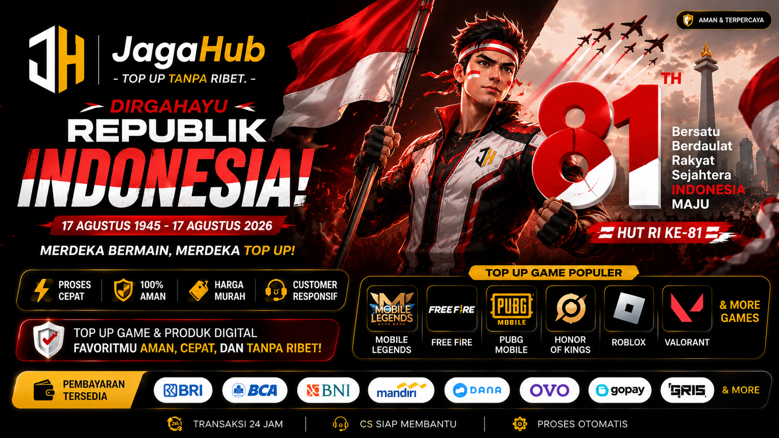 Promo Spesial Bulan Kemerdekaan