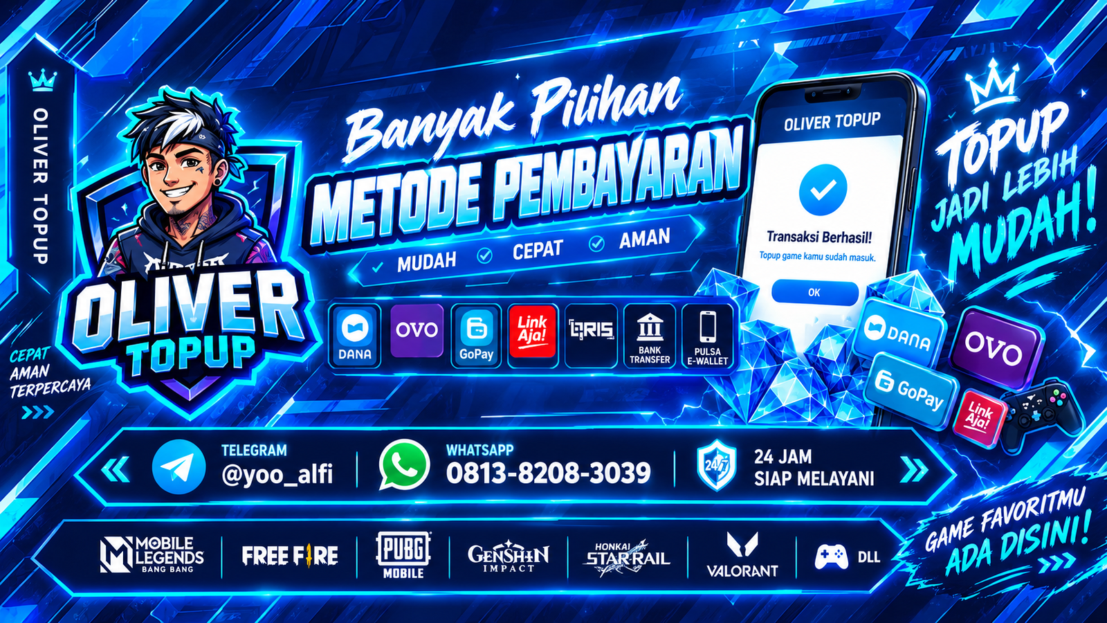 pembayaran terlengkap