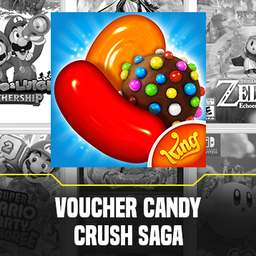 Top Up Voucher Candy Crush Saga