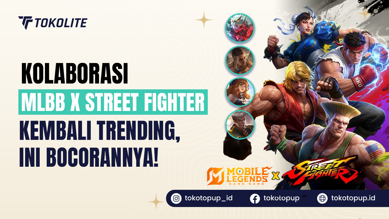 Kolaborasi MLBB x Street Fighter Kembali Trending, Ini Bocorannya!