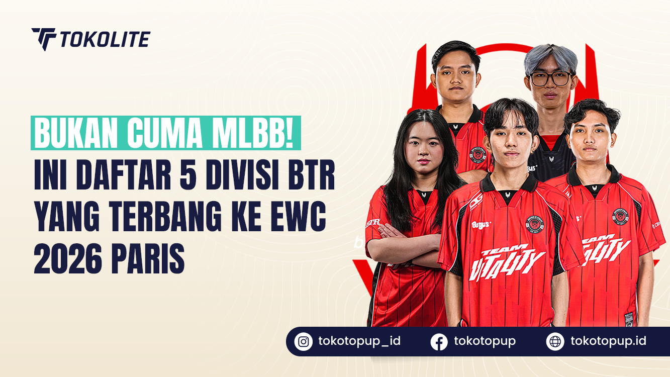 Bukan Cuma MLBB! Ini Daftar 5 Divisi BTR yang Terbang ke EWC 2026 Paris