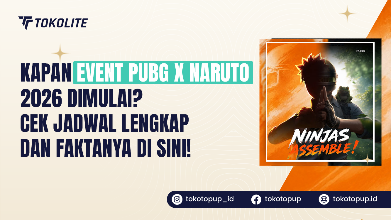 Kapan Event PUBG x Naruto 2026 Dimulai? Cek Jadwal Lengkap dan Faktanya di Sini!