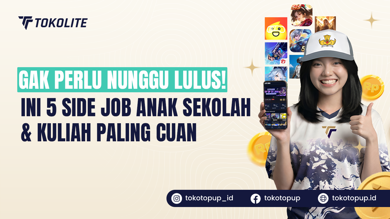 Gak Perlu Nunggu Lulus! Ini 5 Side Job Anak Sekolah & Kuliah Paling Cuan