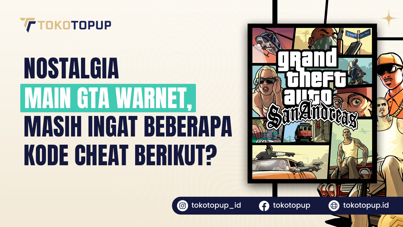 Nostalgia Main Warnet, Masih Ingat Kode Cheat GTA Paling Legendaris Ini?