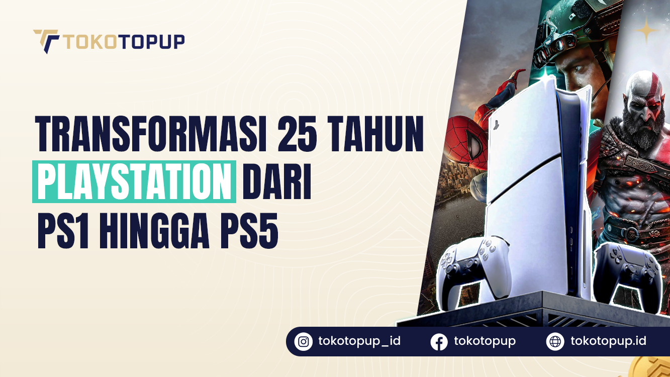 Transformasi 25 Tahun PlayStation: Dari Era PS1 Hingga PS5!
